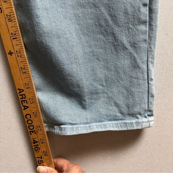 Oak + Fort straight leg barrel denim organic cotton jeans Sz 27 - Picture 10 of 11